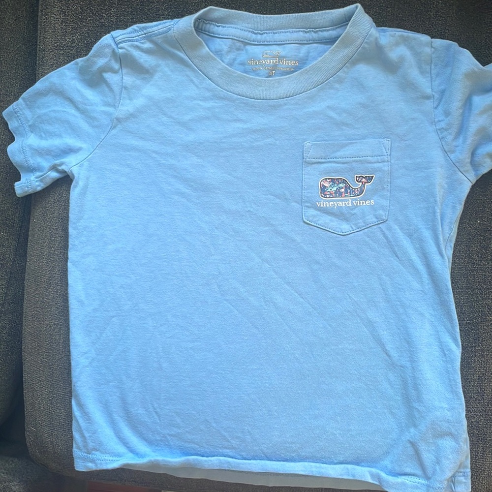 Blue vineyard vines short sleeve